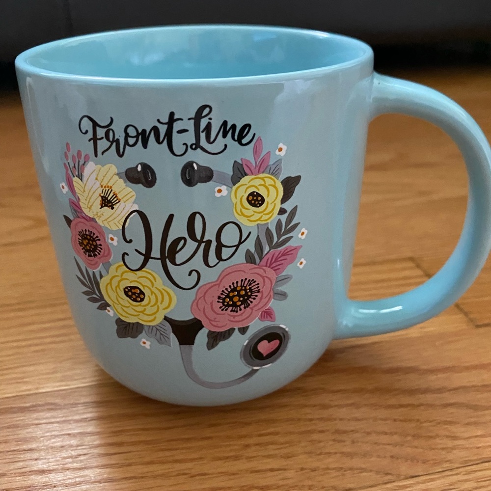- Frontline hero mug